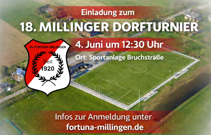 Dorfturnier 2026 – jetzt anmelden!